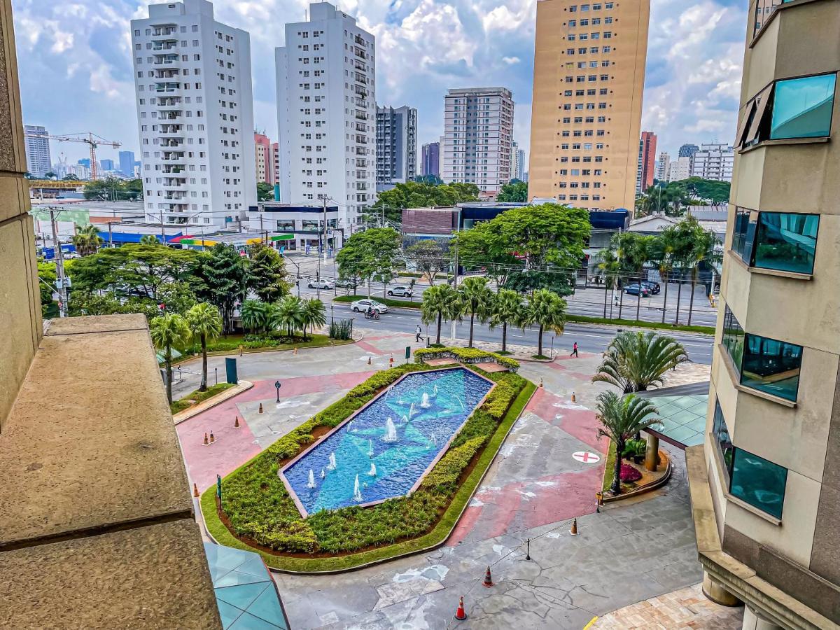M N Flats - Flat Dentro Do Hotel Wi Av Ibirapuera 2927 圣保罗 外观 照片