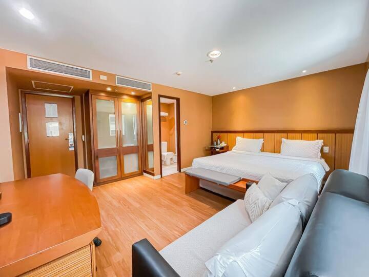 M N Flats - Flat Dentro Do Hotel Wi Av Ibirapuera 2927 圣保罗 外观 照片