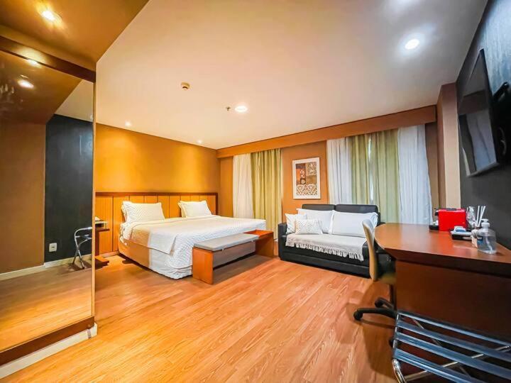 M N Flats - Flat Dentro Do Hotel Wi Av Ibirapuera 2927 圣保罗 外观 照片