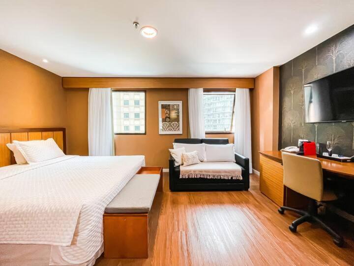 M N Flats - Flat Dentro Do Hotel Wi Av Ibirapuera 2927 圣保罗 外观 照片